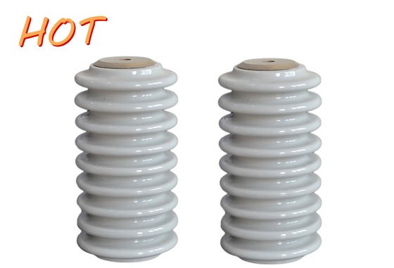 عوازل ANSI 13.3kN 14.4kV الخزفية ذات الجهد العالي