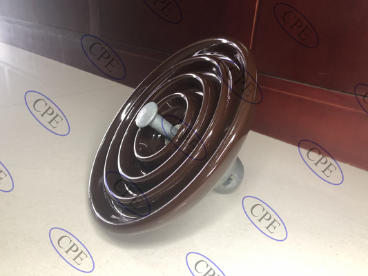 ANSI Brown Porcelain C-110 نوع التعليق عوازل