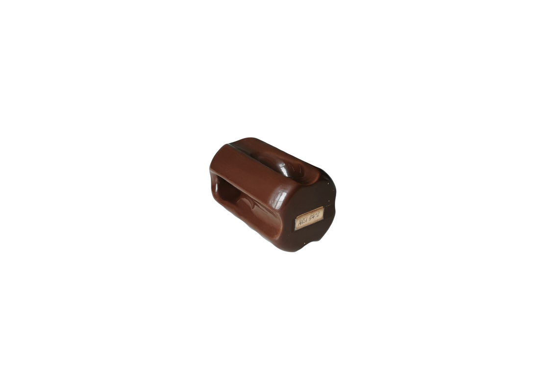 ANSI 54-3 Strain Porcelain Insulator لخطوط النقل العلوية
