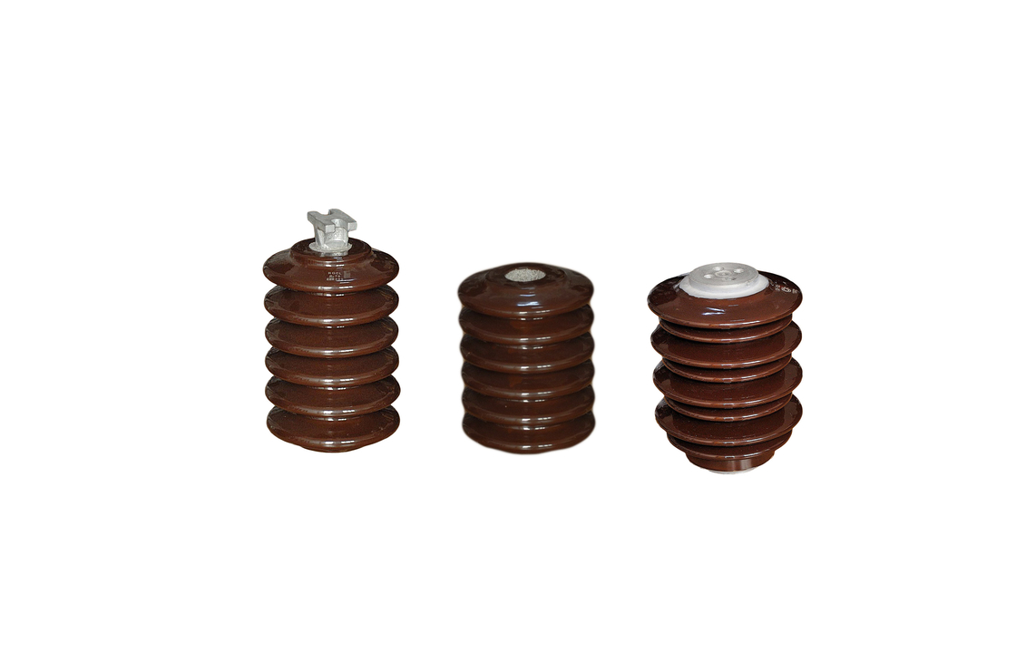 عوازل خزفية 14.4kV A30-4 بنية اللون