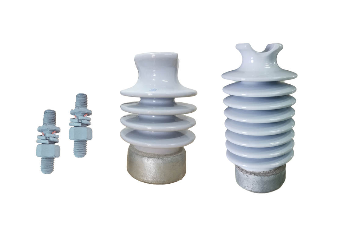 F Neck ANSI 57-1 12.5kN بورسلين C-120 خط عوازل