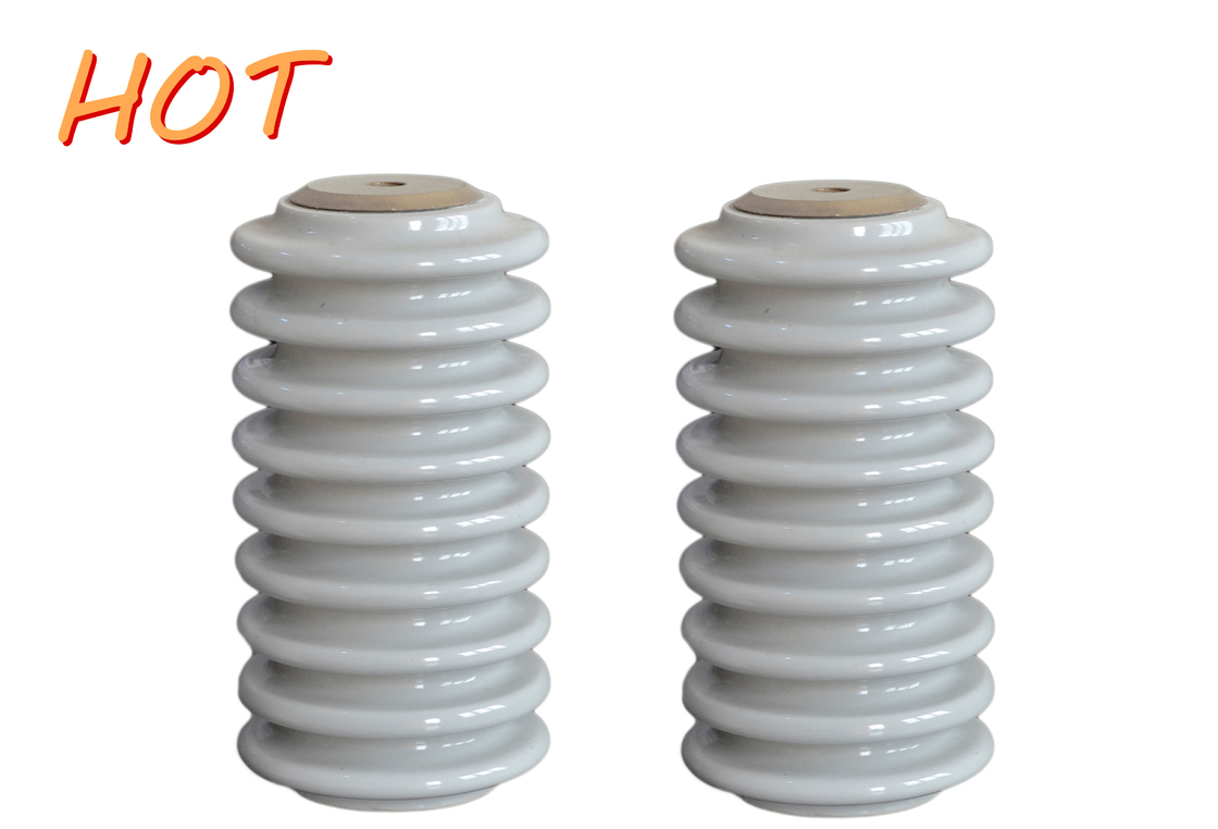 عوازل ANSI 13.3kN 14.4kV الخزفية ذات الجهد العالي