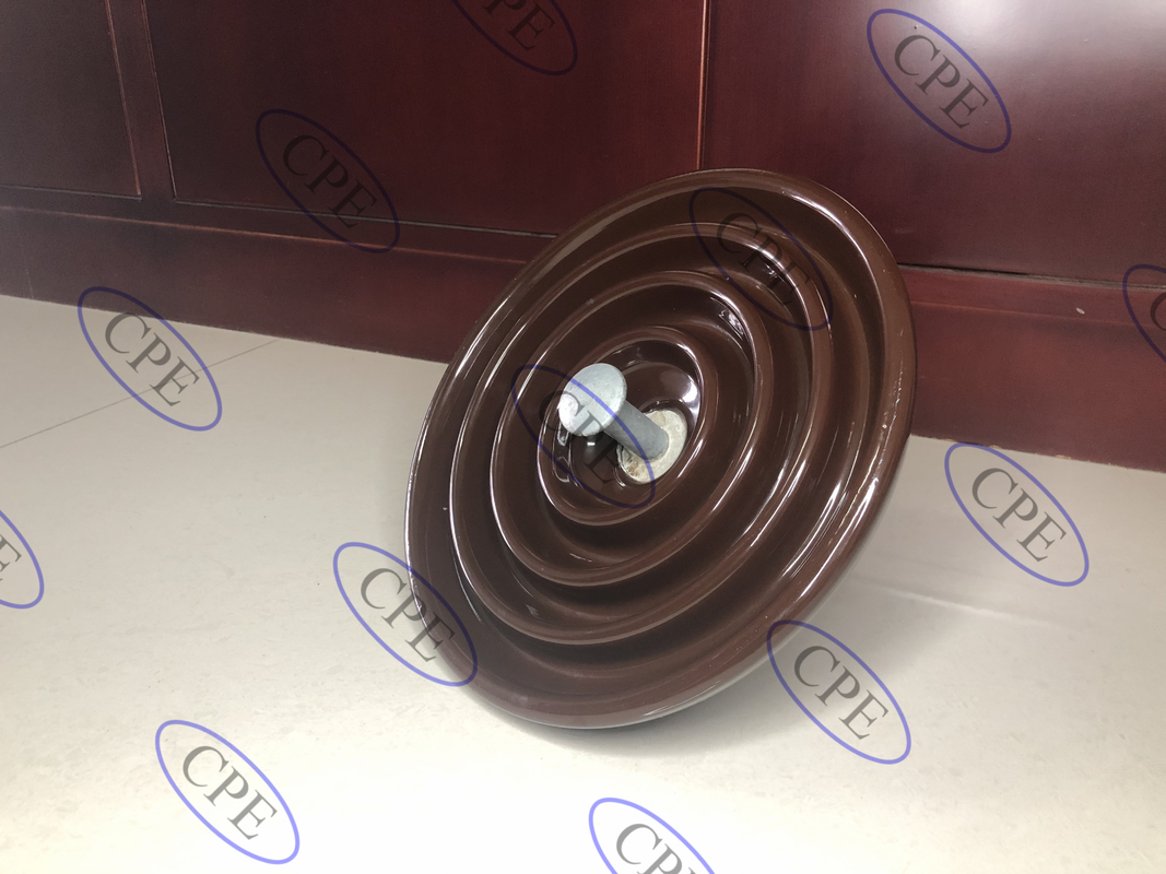 ANSI Brown Porcelain C-110 نوع التعليق عوازل
