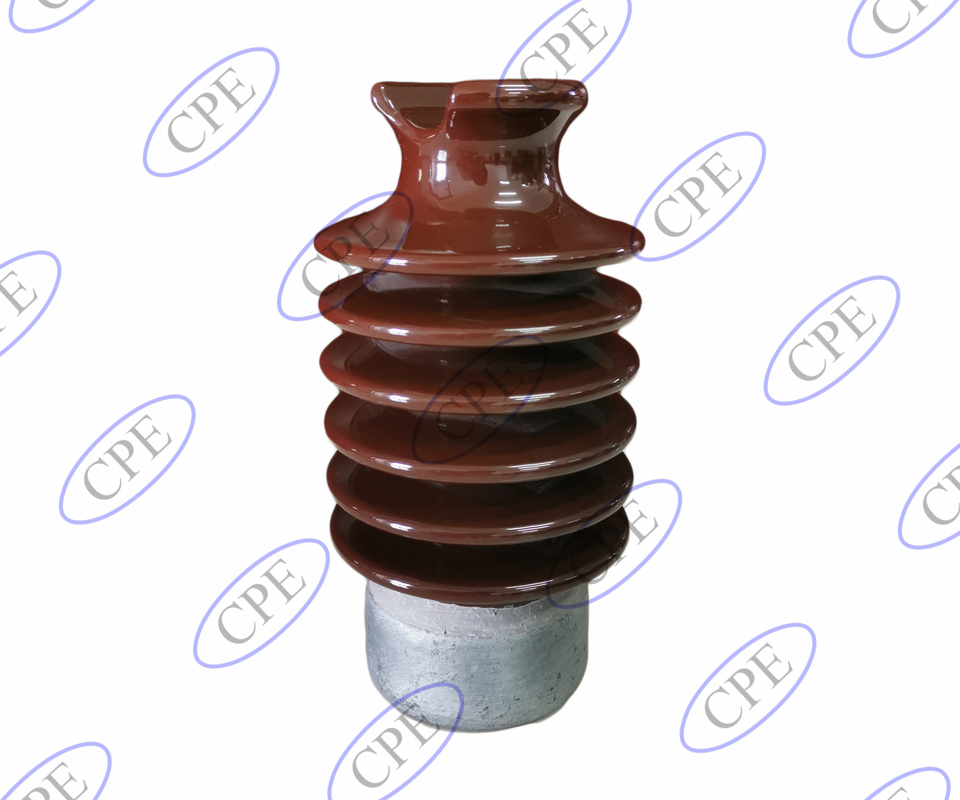 F Neck ANSI 57-2 305mm عوازل كهربائية من البورسلين بارتفاع